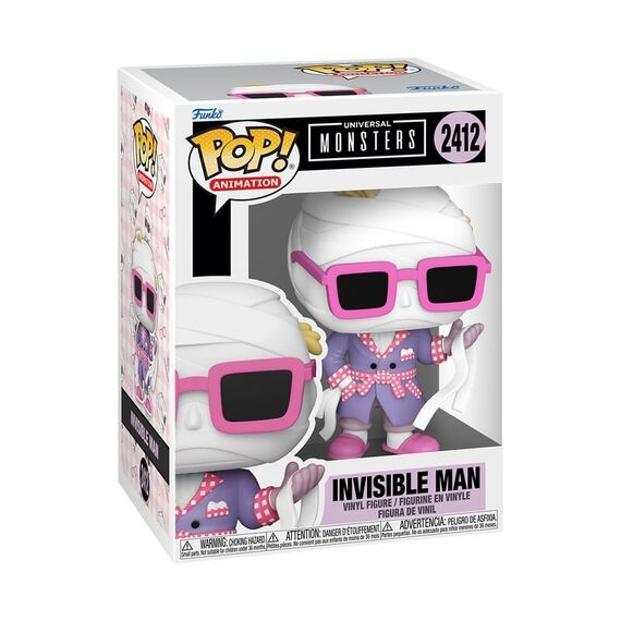 UNIVERSAL MONSTERS - POP Movies N° XXXX - Invisible Man with Chase