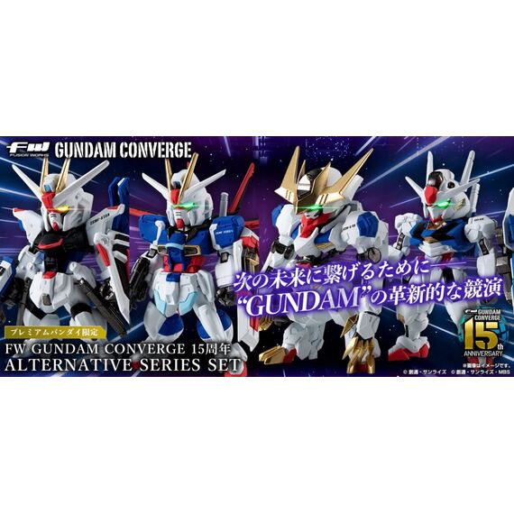 GUNDAM - Gundam Converge - Figure 15th Anniversary Alternative 5.5cm