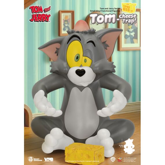 TOM & JERRY - Tom Cheese Trap - Bank 24.8cm