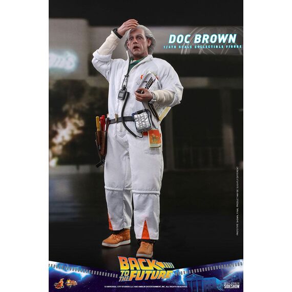 BACK TO THE FUTURE - Doc Brown - Statue 30cm