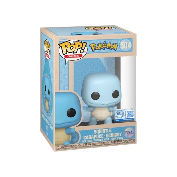 POKEMON - POP Games N° 504 - Squirtle (Soft Color)