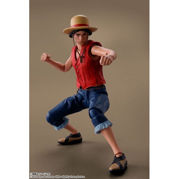 ONE PIECE NETFLIX - Monkey D.Luffy - Figure S.H. Figuarts 14cm
