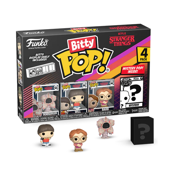 STRANGER THINGS - Bitty Pop 4 Pack 2.5cm - Demogorgon