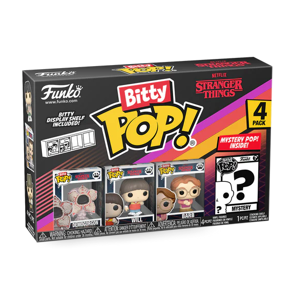 STRANGER THINGS - Bitty Pop 4 Pack 2.5cm - Demogorgon