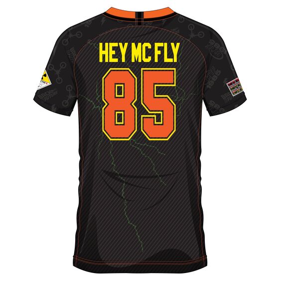 BACK TO THE FUTURE - Hey McFly 85 - Soccer Jersey Men (S)