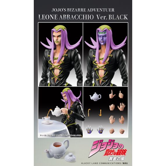 JOJO PART 5 - Abbacchio "Black version" - Figure Big Chozokado 16cm