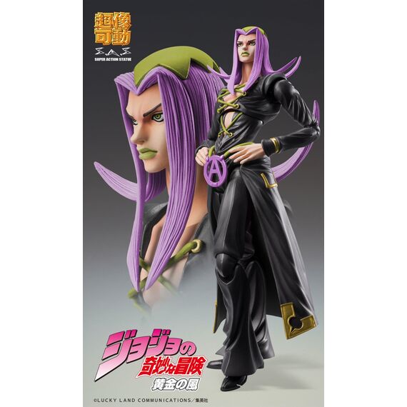 JOJO PART 5 - Abbacchio "Black version" - Figure Big Chozokado 16cm