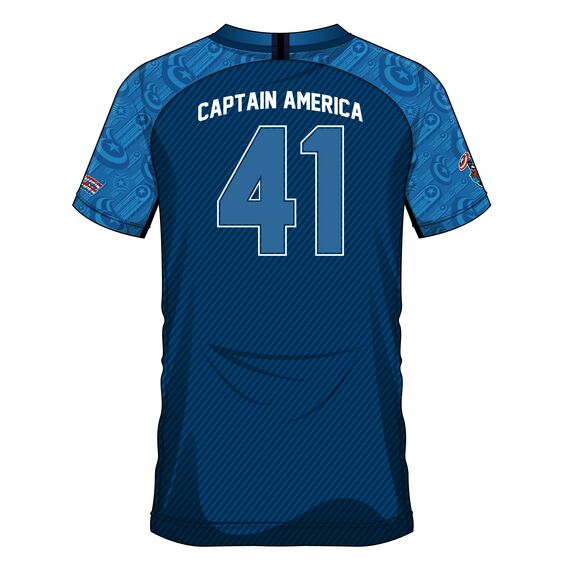 MARVEL - Captain America 41 - Soccer Jersey Men (S)