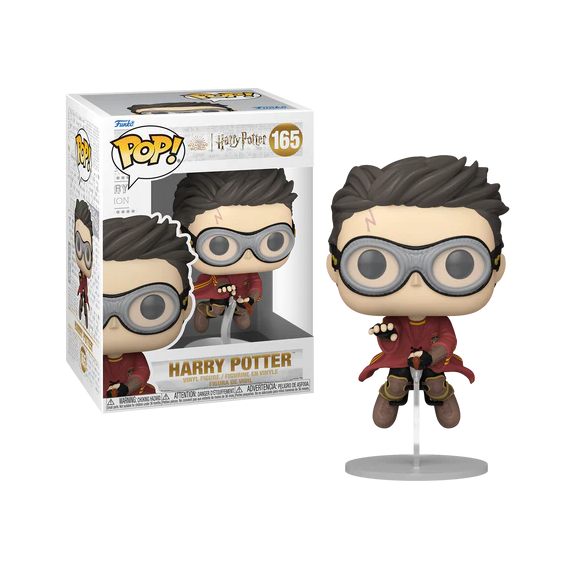 HARRY POTTER 3 - POP Movies N° 165 - Harry with Broom (Quidditch)