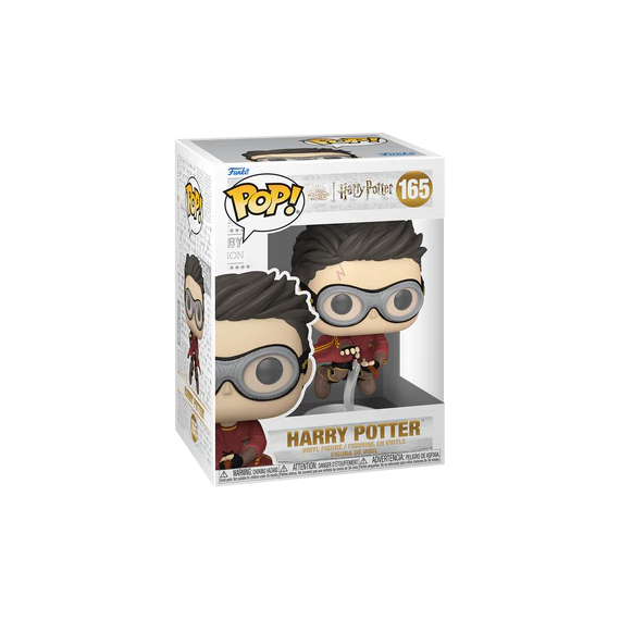 HARRY POTTER 3 - POP Movies N° 165 - Harry with Broom (Quidditch)