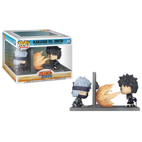 NARUTO SHIPPUDEN - POP Moment N° 1618 - Kakashi VS Obito