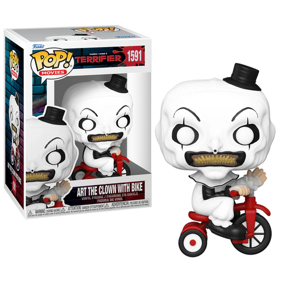 TERRIFIER - POP Movies N° 1591 - Art the Clown with Bike