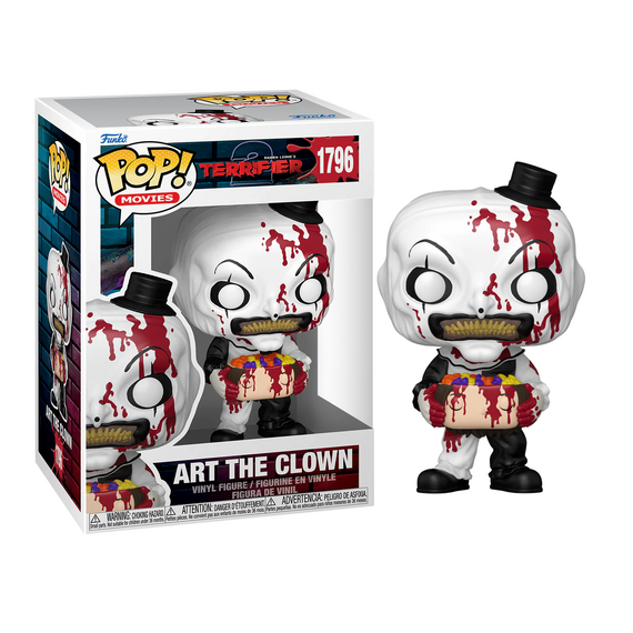 TERRIFIER - POP Movies N° 1796 - Art The Clown With Head