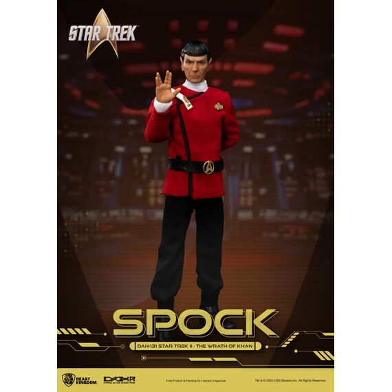 STAR TREK THE WRATH OF KHAN - Spock - Figure 20.5cm