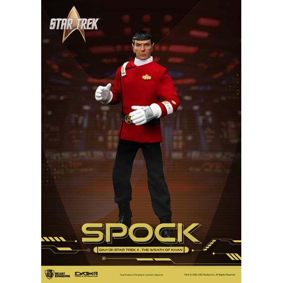 STAR TREK THE WRATH OF KHAN - Spock - Figure 20.5cm