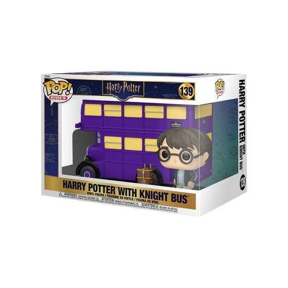 HARRY POTTER - POP Ride Super Deluxe N° 139 - Harry with Knight Bus