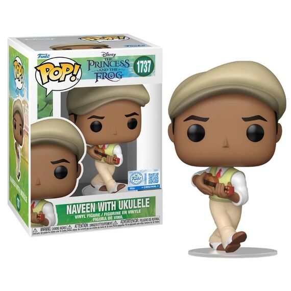 PRINCESS ET THE FROG - POP Disney N° 1737 - Naveen with Ukulele