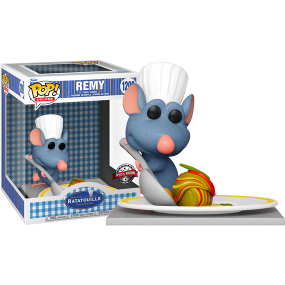 DISNEY - POP Deluxe N° 1209 - Remy with Ratatouille SPECIAL EDITION