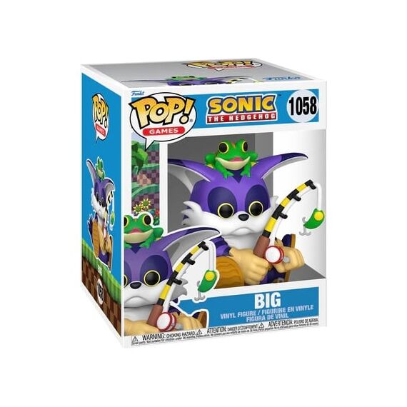 SONIC - POP Super 6'' N° 1058 - Big the Cat with Froggy
