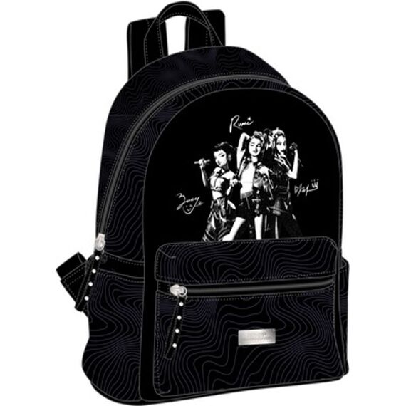 K-POP DEMON HUNTERS - Black - PU Backpack '28x24x12cm'