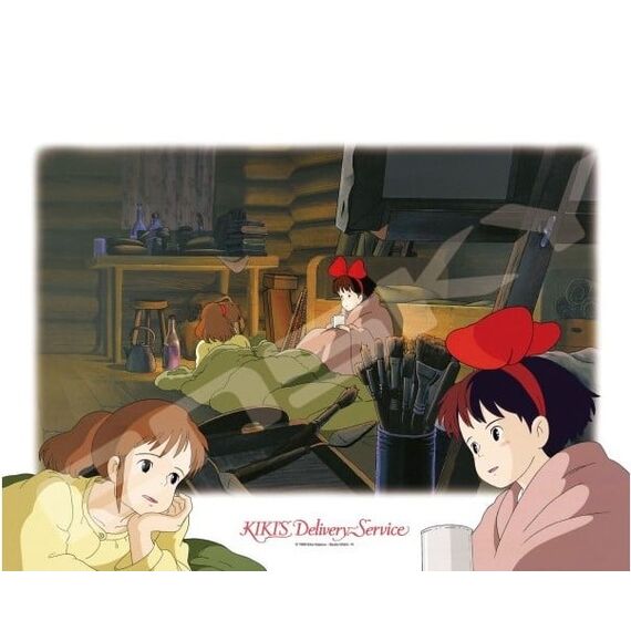 KIKI'S DELIVERY SERVICE - Kiki & Ursula at Ursula's Hut - Puzzle 500P