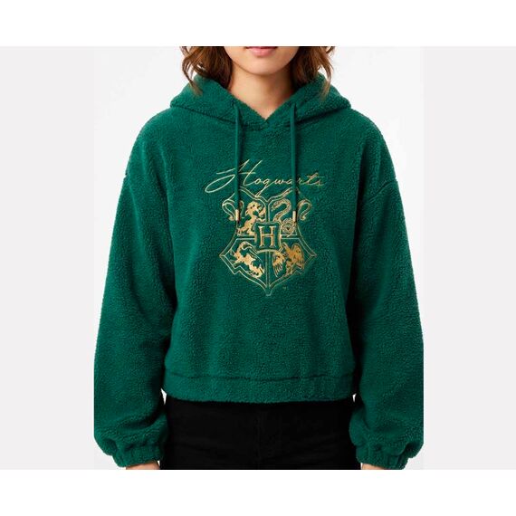 HARRY POTTER - Logo - Sherpa Hoodie (S)