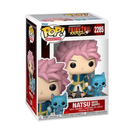 FAIRY TAIL 100 YEAR QUEST - POP & Buddy N° XXXX - Natsu & Happy
