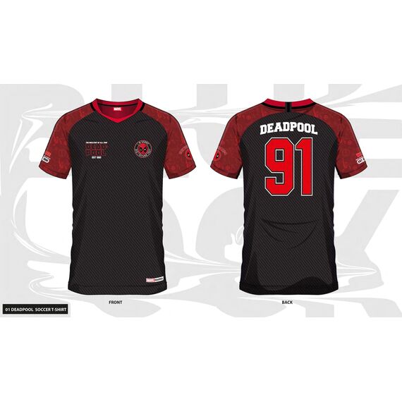 MARVEL - Deadpool 91 - Soccer Jersey Men (S)