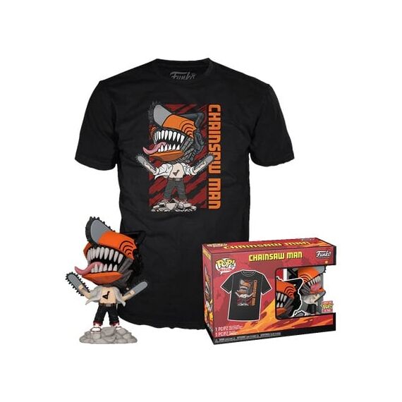 CHAINSAW MAN - POP N° XXX - Chainsaw Man + Tee (S)