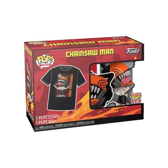 CHAINSAW MAN - POP N° XXX - Chainsaw Man + Tee (S)