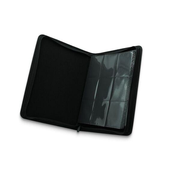 EVORETRO - Regular Card Binder 9 pocket for 360 cards w/ elastic Black