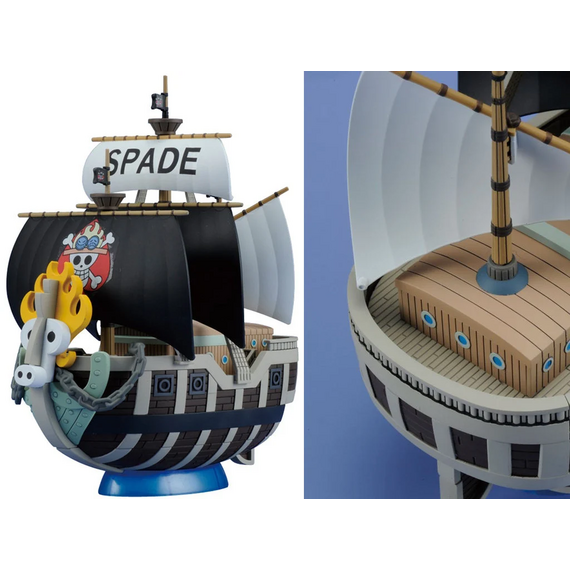 ONE PIECE - Model Kit - Ship - Spade Pirates 'REPROD'