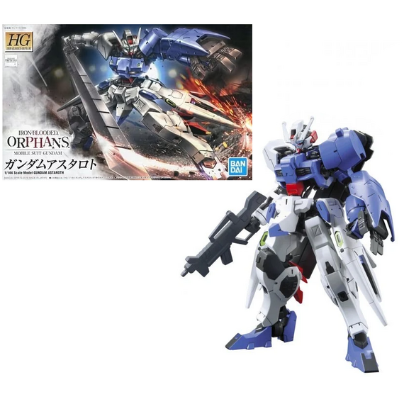 GUNDAM - HG 1/144 Gundam Astaroth - Model Kit 13cm