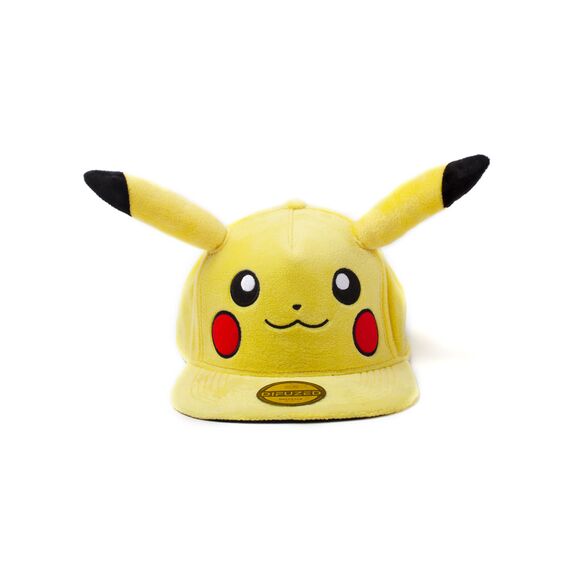 POKEMON - Plush Premium Snapback - Pikachu