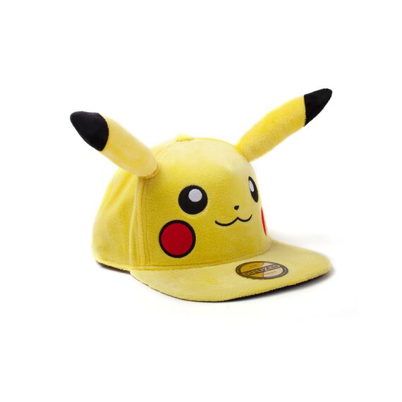 POKEMON - Plush Premium Snapback - Pikachu
