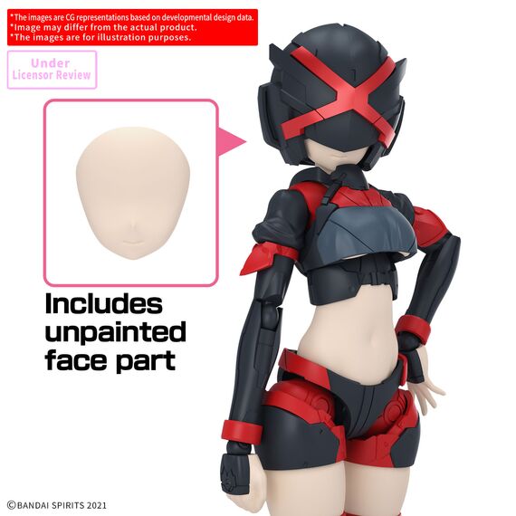 30MS - Option Parts Set 29 (Action Wear B) (Color B) - Model Kit