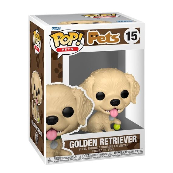 PETS - POP Pets N° 15 - Golden Retriever