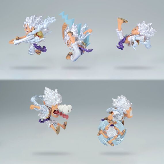 ONE PIECE - WCF Luffy Gear 5 Metallic - Assortiments 12 Figurine 7cm
