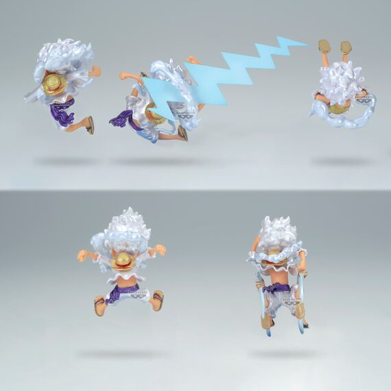 ONE PIECE - WCF Luffy Gear 5 Metallic - Assortiments 12 Figurine 7cm