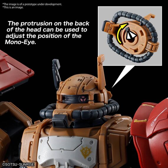 GUNDAM - HG 1/144 Zaku II F Type Solari (RFV) - Model Kit