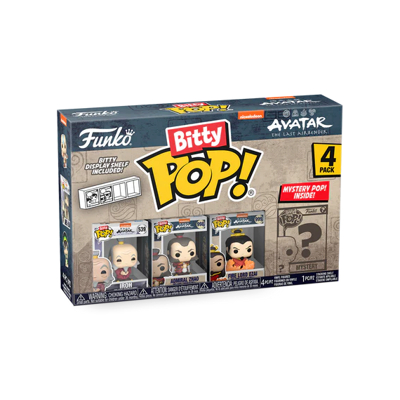 AVATAR THE LAST AIRBENDER - Bitty Pop 4 Pack 2.5cm - Iroh