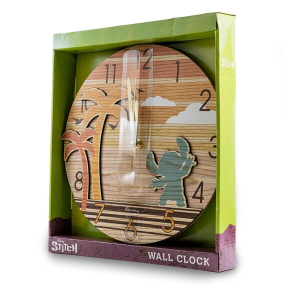 STITCH - Sunset - Metal Wall Clock