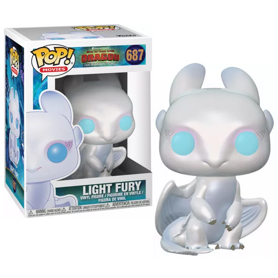 DRAGONS 3 - POP N° 687 - Light Fury REPROD