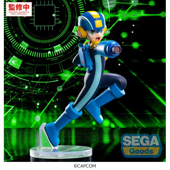 MEGA MAN BATTLE NETWORK - Mega Man - Figure Luminasta 22cm