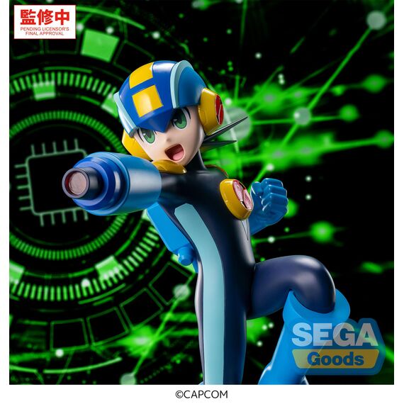 MEGA MAN BATTLE NETWORK - Mega Man - Figure Luminasta 22cm