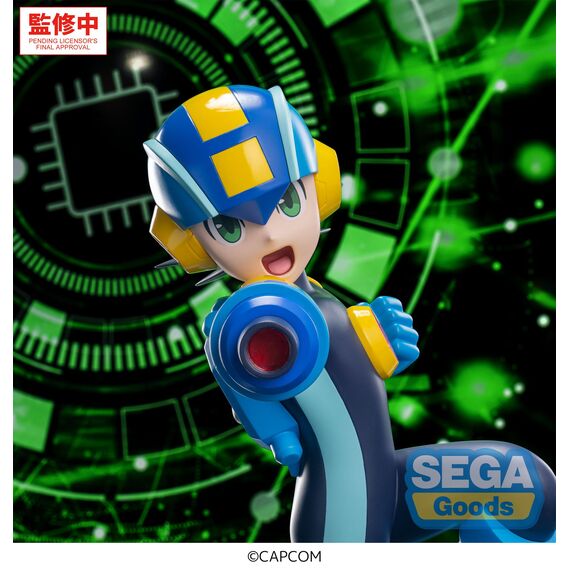 MEGA MAN BATTLE NETWORK - Mega Man - Figure Luminasta 22cm