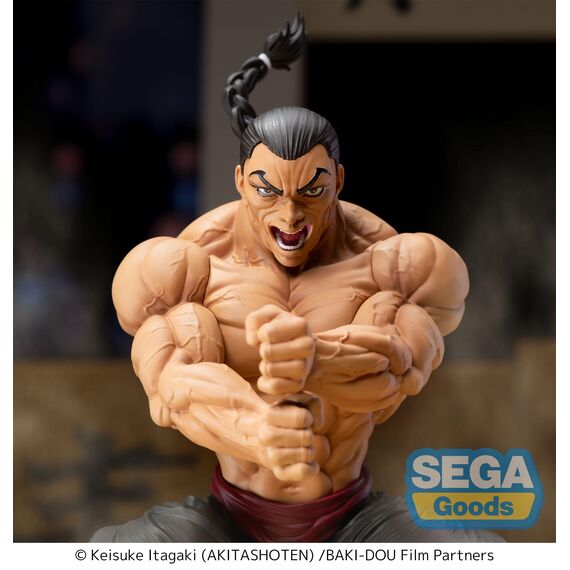BAKI DOU - Kaioh Retsu - Figure Luminasta 15cm