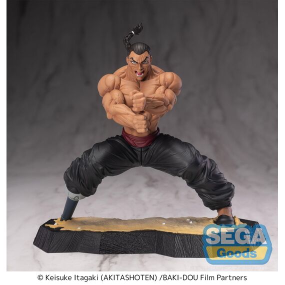 BAKI DOU - Kaioh Retsu - Figure Luminasta 15cm