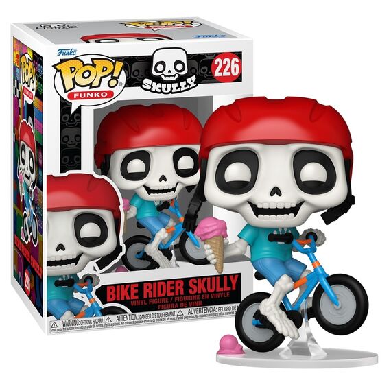 POP Icons N° XXXX - Bike Rider Skully