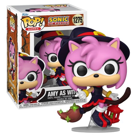 SONIC - POP Games N° XXXX - Amy on broom
